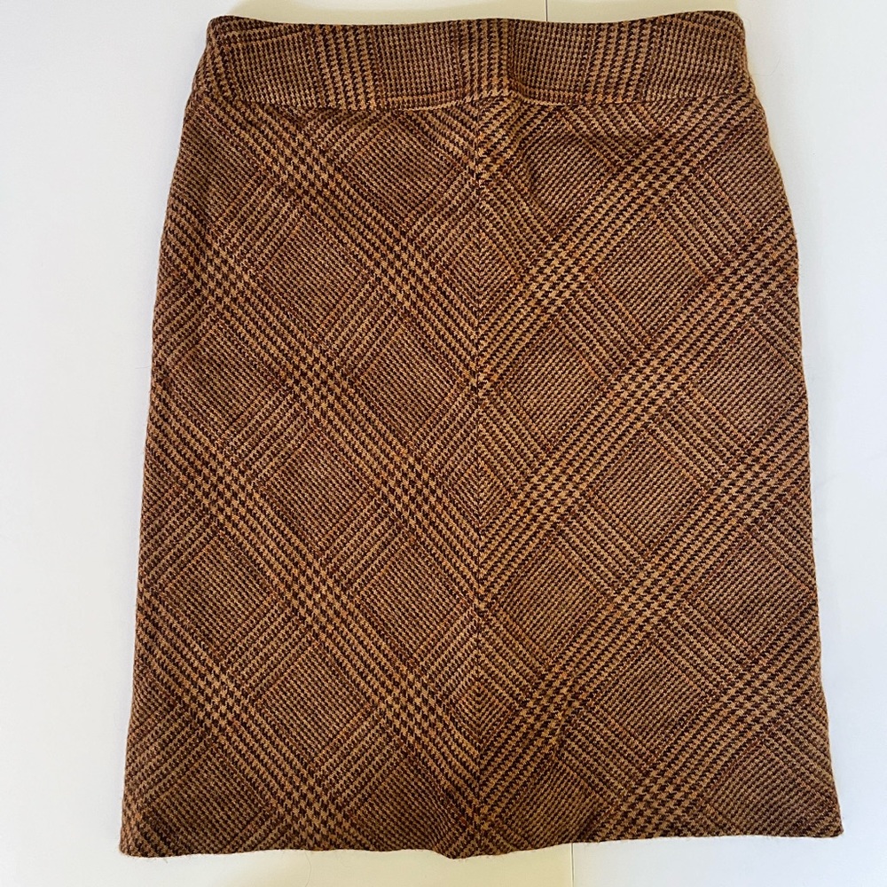 NWT MaxMara wool alpaca a line midi skirt size 6